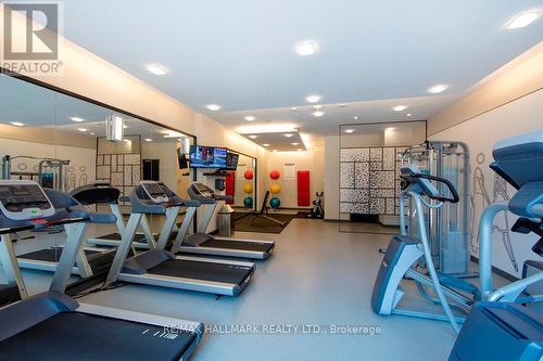 418 - 132 Berkeley Street, Toronto, ON - Indoor Photo Showing Gym Room