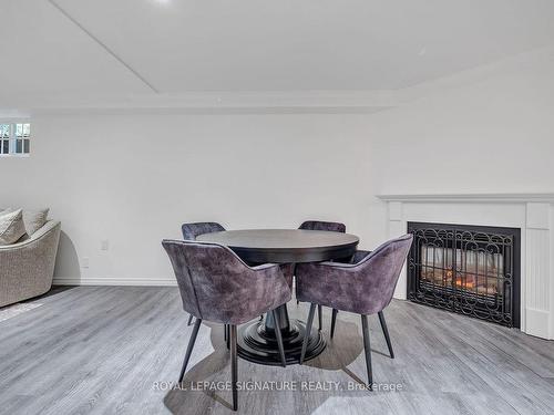 1237 Royal York Rd, Toronto, ON - Indoor With Fireplace