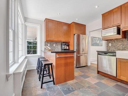 1237 Royal York Rd, Toronto, ON - Indoor Photo Showing Kitchen With Stainless Steel Kitchen