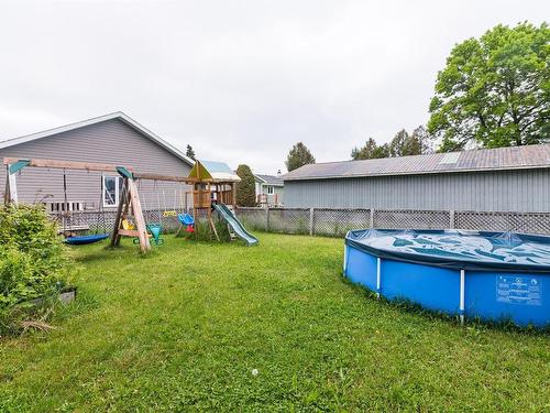 Face arriÃ¨re - 560 Av. Dumais, Saint-Pascal, QC - Outdoor With Above Ground Pool With Backyard