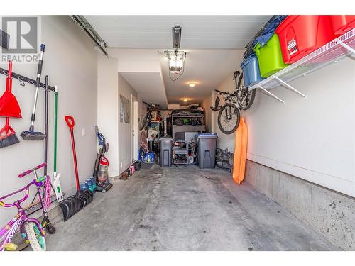 3620 Brown Road Unit# 13, West Kelowna, BC - Indoor Photo Showing Garage