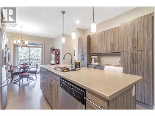 3620 Brown Road Unit# 13, West Kelowna, BC - Indoor Photo Showing Kitchen With Double Sink