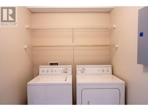 Unit #215, 4630 Ponderosa Drive, Peachland, BC - Indoor Photo Showing Laundry Room