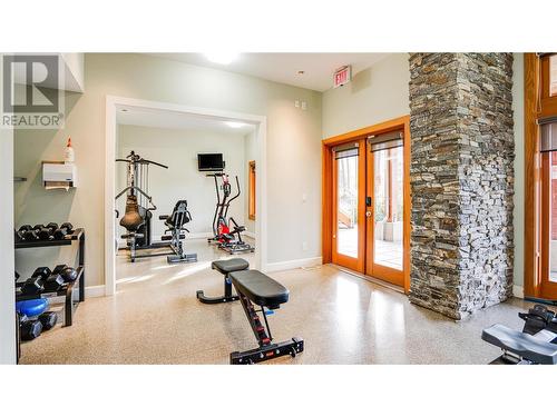 9845 Eastside Road Unit# 25, Vernon, BC - Indoor Photo Showing Gym Room