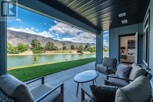 8000 Vedette Drive Unit# 12, Osoyoos, BC - Outdoor With Body Of Water With Deck Patio Veranda With Exterior