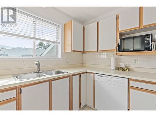 2806 35 Street Unit# 209, Vernon, BC - Indoor Photo Showing Kitchen With Double Sink