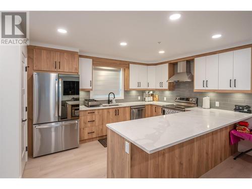 10615 Elliott Street Unit# 106, Summerland, BC - Indoor Photo Showing Kitchen With Upgraded Kitchen