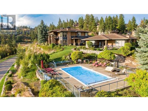101 Falcon Point Way Unit# 3, Vernon, BC - Outdoor With In Ground Pool