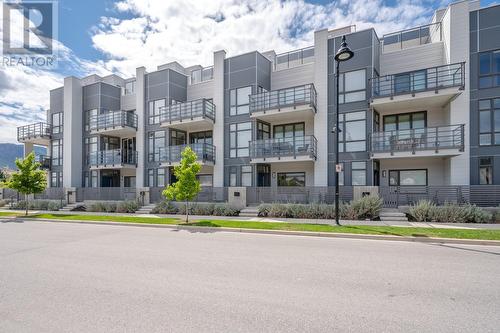 201 Wylie Street Unit# 133, Penticton, BC - Outdoor With Balcony With Facade