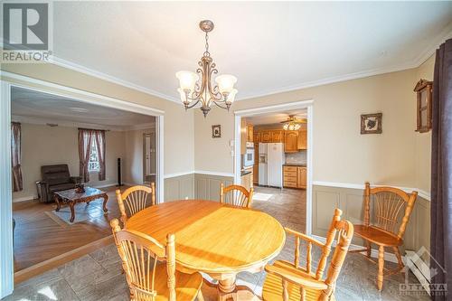 1296 Ste Marie Road, Embrun, ON - Indoor Photo Showing Dining Room