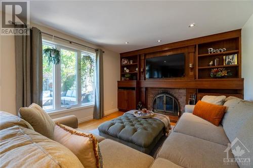1621 Featherston Drive, Ottawa, ON - Indoor With Fireplace