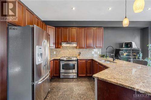 218 Hillpark High Street, Ottawa, ON - Indoor Photo Showing Kitchen With Double Sink With Upgraded Kitchen