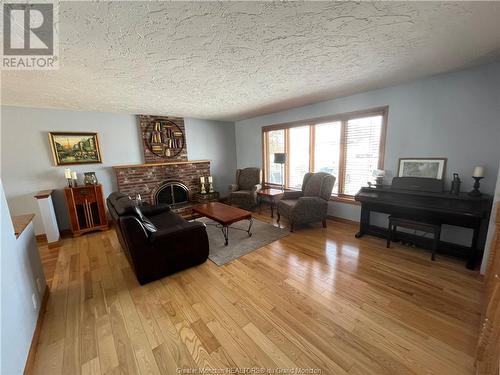 2297 Amirault St, Dieppe, NB - Indoor Photo Showing Living Room With Fireplace