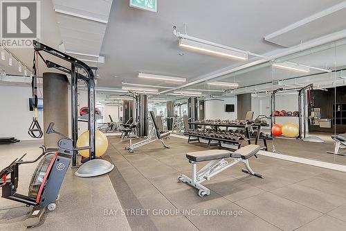 #2905 -203 College St, Toronto, ON - Indoor Photo Showing Gym Room