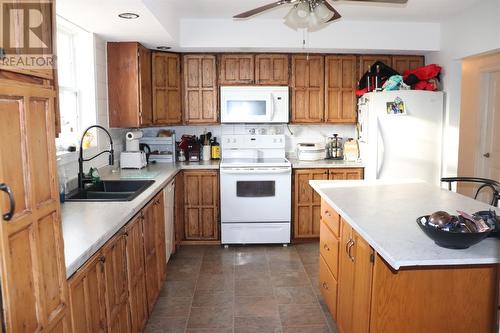 5 West Street, Stephenville, NL - Indoor Photo Showing Kitchen With Double Sink