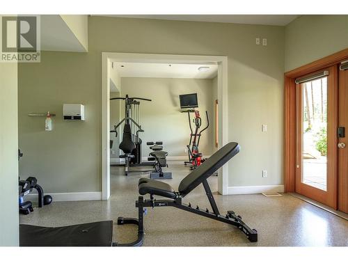 9845 Eastside Road Unit# 31, Vernon, BC - Indoor Photo Showing Gym Room