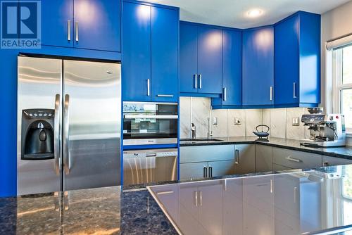 5405 Oleander Drive Unit# 1, Osoyoos, BC - Indoor Photo Showing Kitchen With Stainless Steel Kitchen