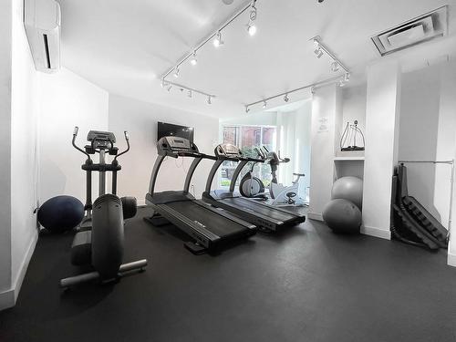 Exercise room - 403-2118 Rue St-Dominique, Montréal (Ville-Marie), QC - Indoor Photo Showing Gym Room