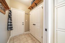 Mud room with entry to garage. - 