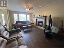 4112 Temple Street, Terrace, BC  - Indoor Photo Showing Living Room With Fireplace 