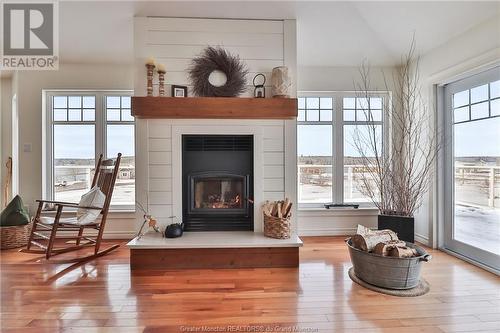 8 Island View Lane, Main River, NB - Indoor Photo Showing Living Room With Fireplace