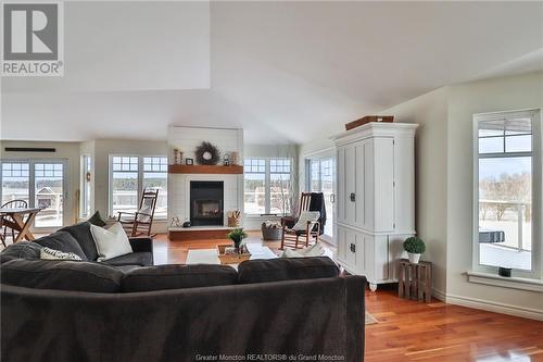 8 Island View Lane, Main River, NB - Indoor Photo Showing Living Room With Fireplace