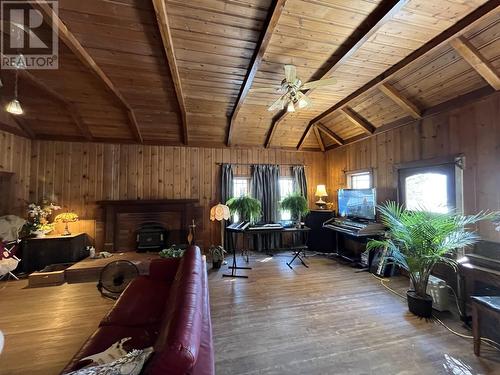 8062-8082 N Cariboo 97 Highway, Mcleese Lake, BC - Indoor With Fireplace