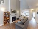 503 11703 102 Street, Fort St. John, BC  - Indoor Photo Showing Living Room With Fireplace 