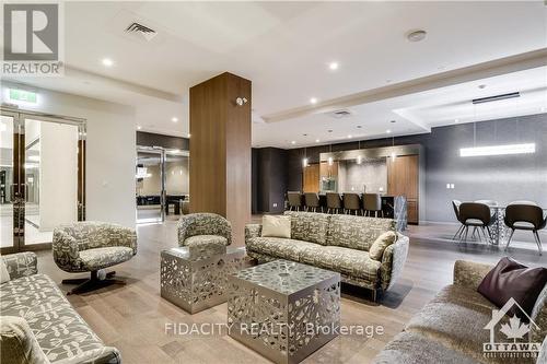 1102 - 101 Queen Street, Ottawa, ON - Indoor Photo Showing Living Room