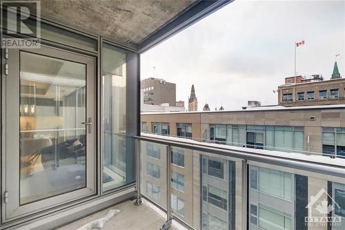 101 Queen Street Unit#707, Ottawa, ON - Outdoor With Balcony With Exterior