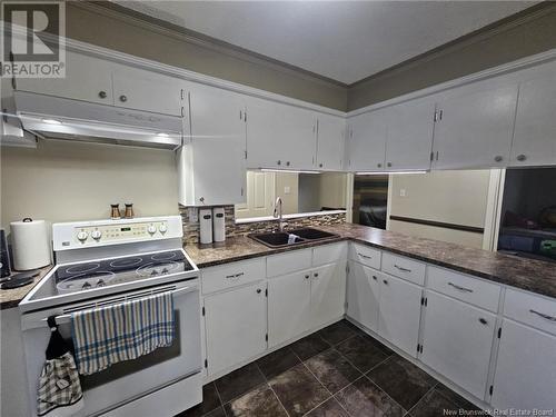 86 Bards Road, Dsl De Drummond/Dsl Of Drummond, NB - Indoor Photo Showing Kitchen With Double Sink