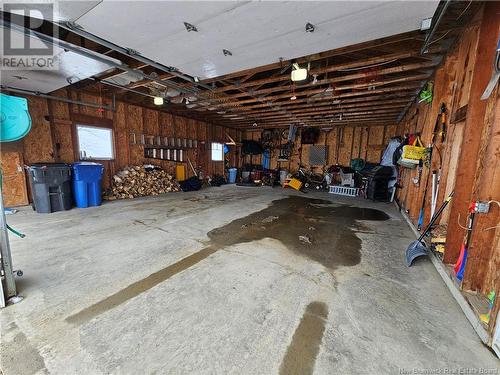 86 Bards Road, Dsl De Drummond/Dsl Of Drummond, NB - Indoor Photo Showing Garage