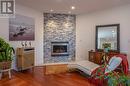 1482 Maccleave Avenue, Penticton, BC  - Indoor Photo Showing Living Room With Fireplace 