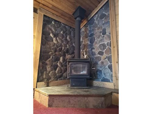 12590 Highway 3, Greenwood, BC - Indoor Photo Showing Other Room With Fireplace