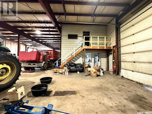 Locke Acreage, Mervin Rm No.499, SK - Indoor Photo Showing Garage