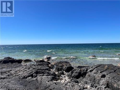 164' of rugged Lake Huron shoreline - 90 Greenough Point Road, Northern Bruce Peninsula, ON - Outdoor With View