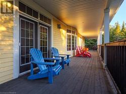 Deck wraps around 3 sides of the home & was re-painted 3 years ago - 