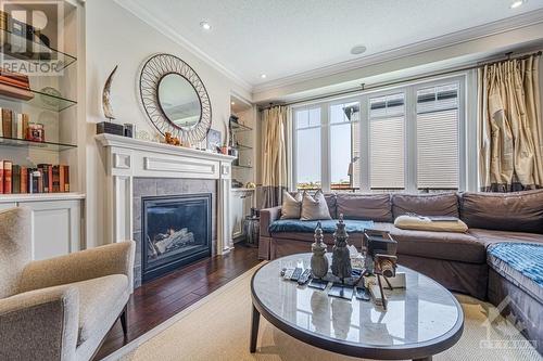 116 Westphalian Avenue, Ottawa, ON - Indoor Photo Showing Living Room With Fireplace