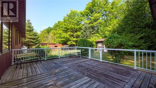 Perfect for entertaining. - 35 Avele Road, South Bruce Peninsula, ON - Outdoor With Deck Patio Veranda With Exterior