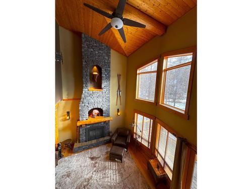 148 Stemwinder Drive, Kimberley, BC - Indoor Photo Showing Other Room With Fireplace