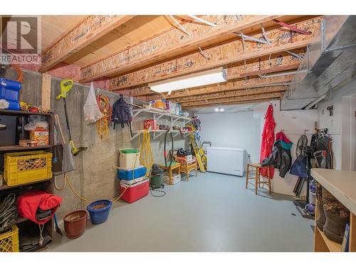 1038 11 Avenue Unit# 15, Vernon, BC - Indoor Photo Showing Basement