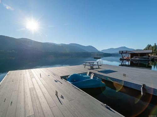 8682 Stirling Arm Dr, Port Alberni, BC - Outdoor With Body Of Water With Deck Patio Veranda With View