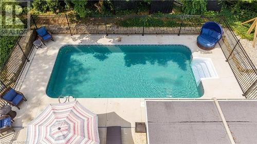 Heated Pool - 160 4Th Avenue, Hanover, ON - Outdoor With In Ground Pool