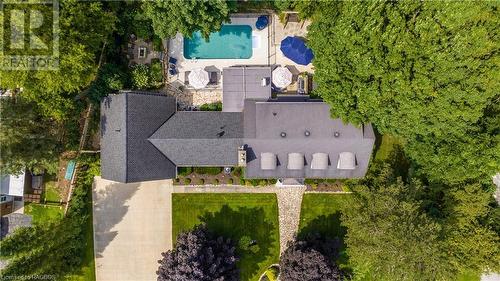 160 4Th Avenue, Hanover, ON - Outdoor With In Ground Pool With View