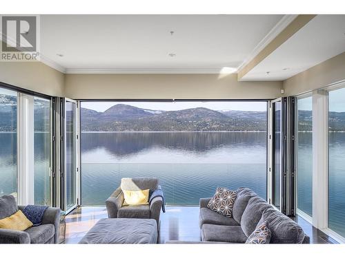 9605 Eastside Road, Vernon, BC - Indoor With Body Of Water