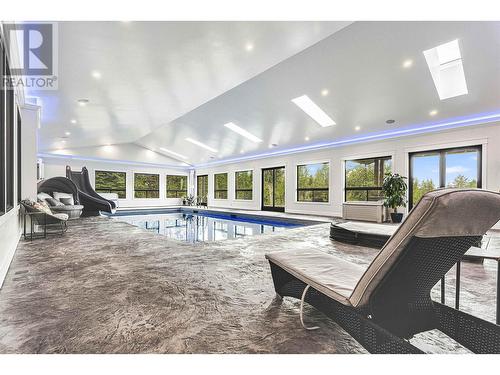 1675 Hilltop Road, Williams Lake, BC - Indoor Photo Showing Other Room With In Ground Pool