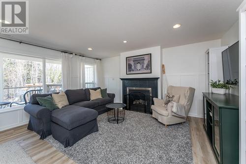 2337 Mctavish Road, Prince George, BC - Indoor Photo Showing Living Room With Fireplace