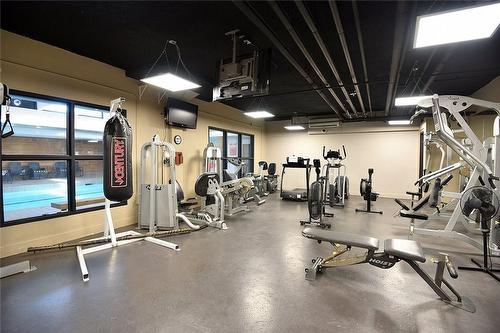 150 Charlton Avenue E|Unit #504, Hamilton, ON - Indoor Photo Showing Gym Room