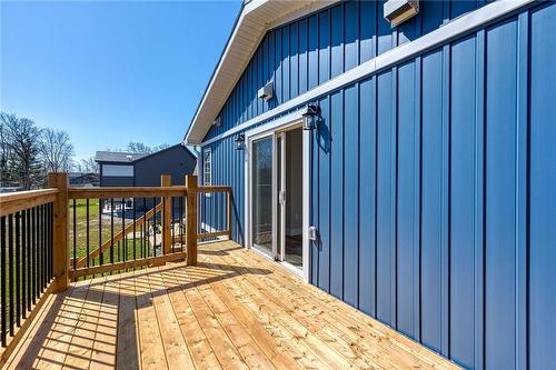 22 Siddall Road, Dunnville, ON - Outdoor With Deck Patio Veranda With Exterior