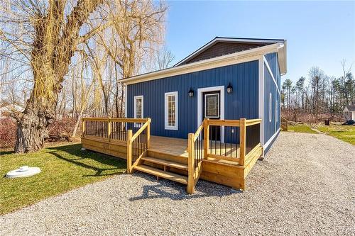 22 Siddall Road, Dunnville, ON - Outdoor With Deck Patio Veranda